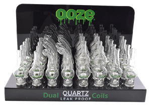 ooze Quartz Dual Coil Leak Proff