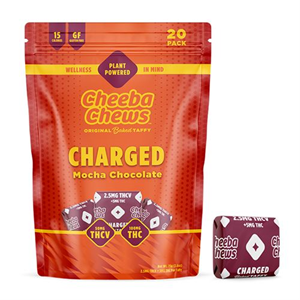 Cheeba Chews Charged Mocha Chocolate 100mg 20 Pack